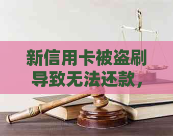 新信用卡被盗刷导致无法还款，该如何应对？