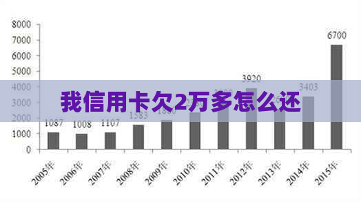 我信用卡欠2万多怎么还