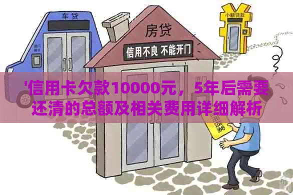 '信用卡欠款10000元，5年后需要还清的总额及相关费用详细解析'