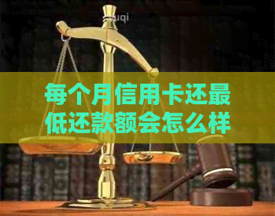 每个月信用卡还更低还款额会怎么样 - 讨论更低还款额的影响和后果