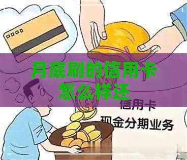 月底刷的信用卡怎么样还