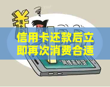 信用卡还款后立即再次消费合适吗？如何避免过度使用信用卡导致的信用问题？