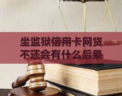 坐监狱信用卡网贷不还会有什么后果？