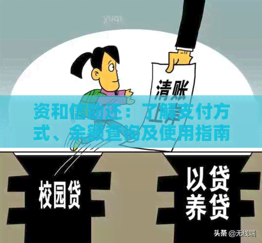 资和信助还：了解支付方式、余额查询及使用指南