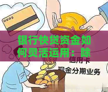 银行快贷资金如何灵活运用：除了信用卡还款，还能用于投资或购物吗？