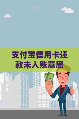 支付宝信用卡还款未入账意思，显示成功但信用卡未还。