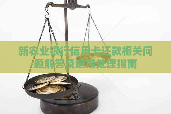 新农业银行信用卡还款相关问题解答及逾期处理指南