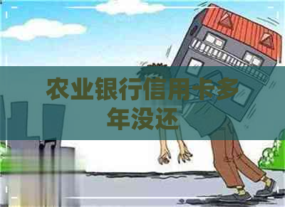 农业银行信用卡多年没还