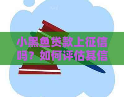 小黑鱼贷款上吗？如何评估其信誉和还款能力？