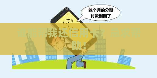 谁能帮我还信用卡？急求帮助！