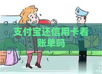 支付宝还信用卡看账单吗