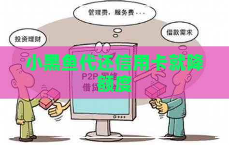 小黑鱼代还信用卡就降额度