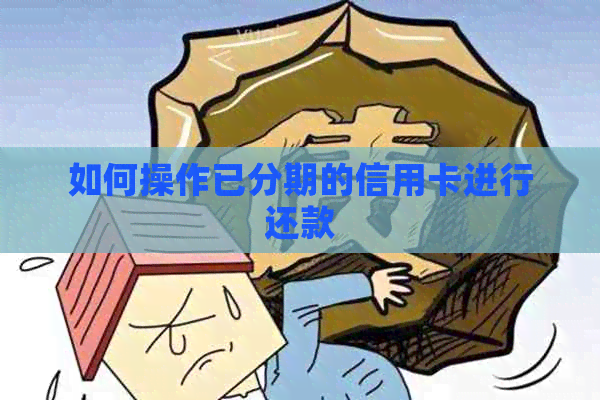 如何操作已分期的信用卡进行还款