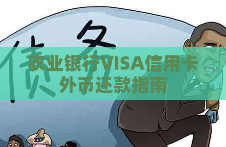 农业银行VISA信用卡外币还款指南