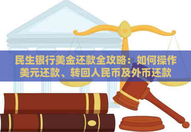 民生银行美金还款全攻略：如何操作美元还款、转回人民币及外币还款