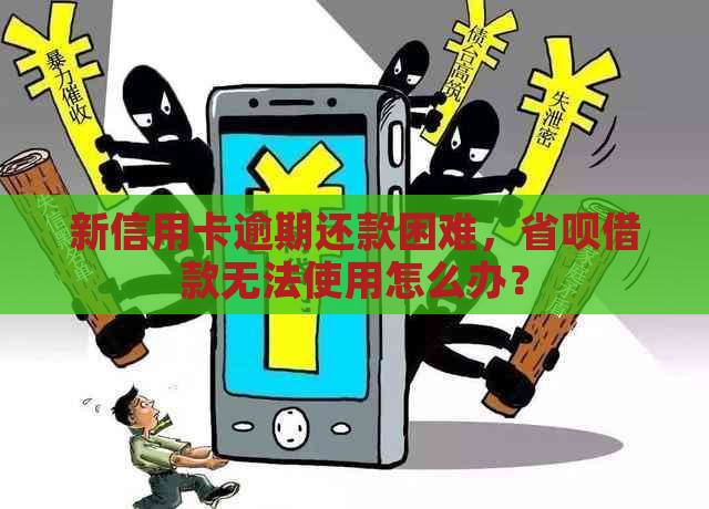 新信用卡逾期还款困难，省呗借款无法使用怎么办？