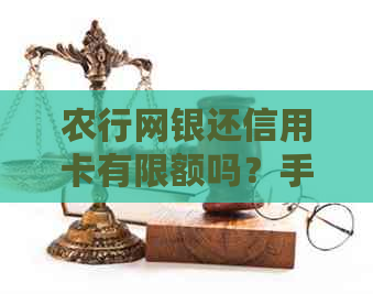 农行网银还信用卡有限额吗？手续费多少？多久到账？