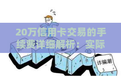 20万信用卡交易的手续费详细解析：实际成本和可能影响因素