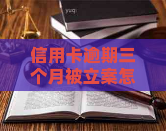 信用卡逾期三个月被立案怎么办？全面解决用户疑问