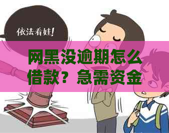 网黑没逾期怎么借款？急需资金应对困境