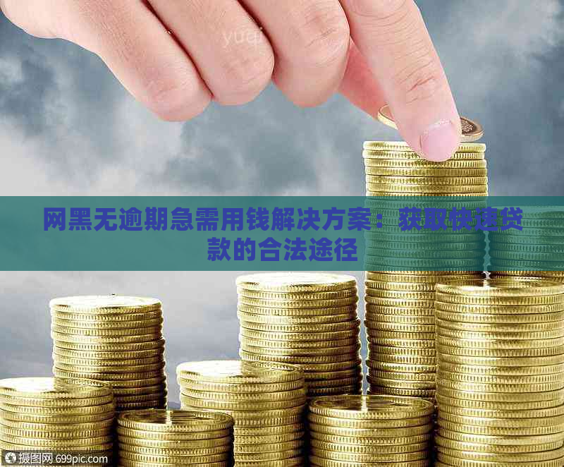 网黑无逾期急需用钱解决方案：获取快速贷款的合法途径