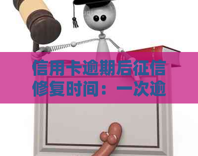 信用卡逾期后修复时间：一次逾期对信用记录的影响及恢复策略