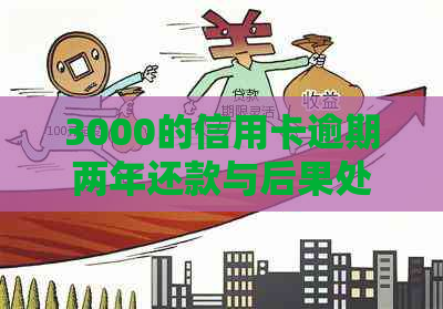 3000的信用卡逾期两年还款与后果处理全解析：逾期金额、利息和最还款总额