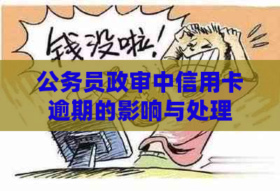 公务员政审中信用卡逾期的影响与处理