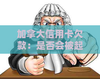 加拿大信用卡欠款：是否会被起诉？如何避免法律纠纷？