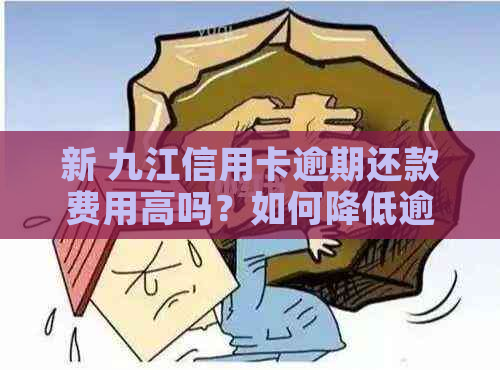 新 九江信用卡逾期还款费用高吗？如何降低逾期利息影响？