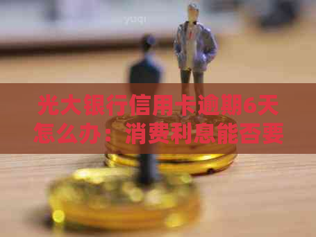 光大银行信用卡逾期6天怎么办：消费利息能否要回？