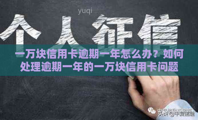 一万块信用卡逾期一年怎么办？如何处理逾期一年的一万块信用卡问题