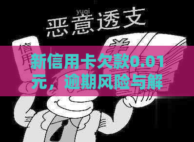 新信用卡欠款0.01元，逾期风险与解决方案全解析