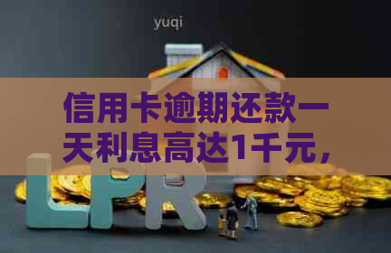 信用卡逾期还款一天利息高达1千元，是否合理？如何避免过高利息？