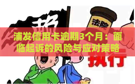 浦发信用卡逾期3个月：面临起诉的风险与应对策略