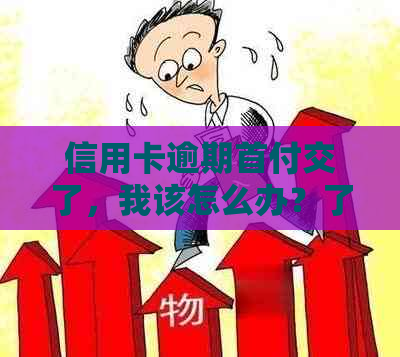 信用卡逾期首付交了，我该怎么办？了解解决方案和应对策略