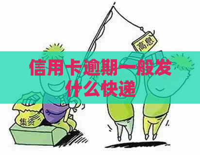 信用卡逾期一般发什么快递