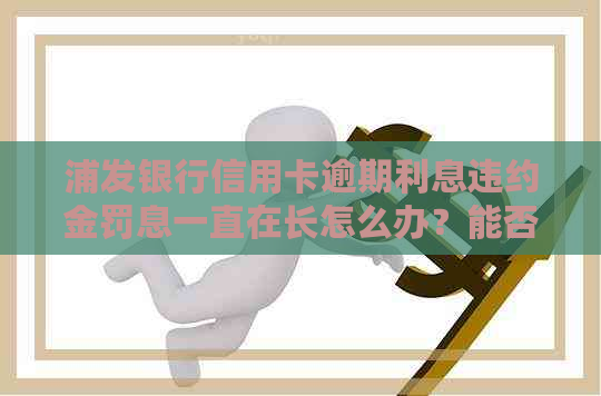 浦发银行信用卡逾期利息违约金罚息一直在长怎么办？能否退还？