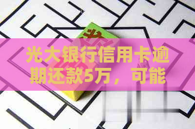 光大银行信用卡逾期还款5万，可能面临的后果及解决办法