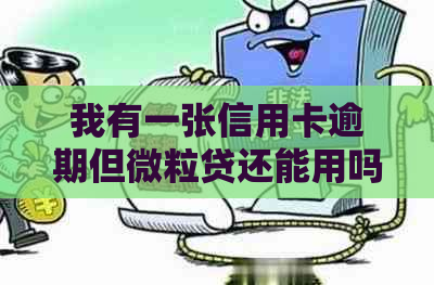 我有一张信用卡逾期但微粒贷还能用吗，安全吗，怎么办？