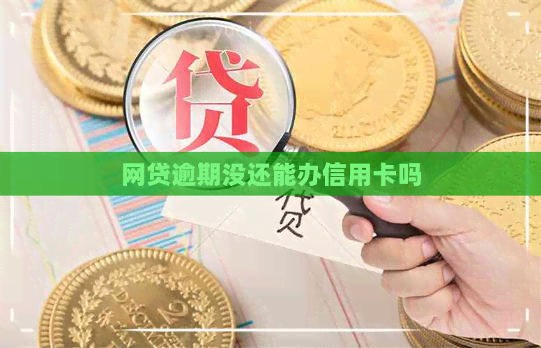 网贷逾期没还能办信用卡吗