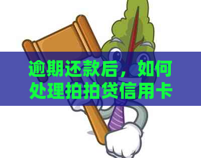 逾期还款后，如何处理信用卡问题？