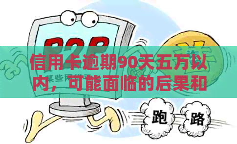 信用卡逾期90天五万以内，可能面临的后果和解决方案全面解析