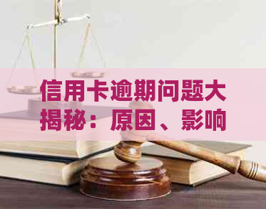 信用卡逾期问题大揭秘：原因、影响与解决方法全面解析