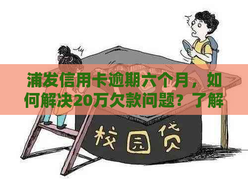 浦发信用卡逾期六个月，如何解决20万欠款问题？了解详细步骤和应对策略