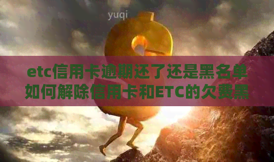 etc信用卡逾期还了还是黑名单如何解除信用卡和ETC的欠费黑名单问题？