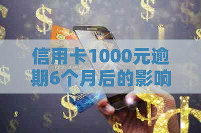 信用卡1000元逾期6个月后的影响与解决方法