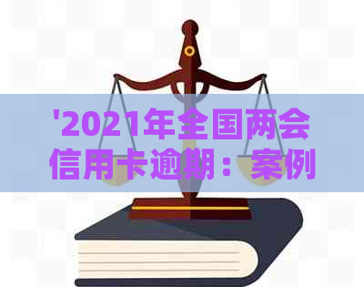 '2021年全国两会信用卡逾期：案例、提案、统计与政策'