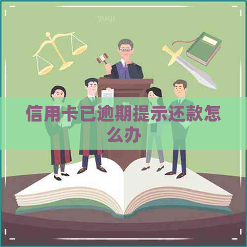 信用卡已逾期提示还款怎么办