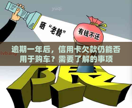 逾期一年后，信用卡欠款仍能否用于购车？需要了解的事项